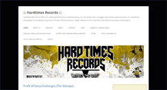 Desktop Screenshot of hardtimesrecords.net